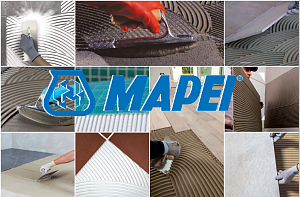  MAPEI . Материалы для укладки керамической плитки и натурального камня
